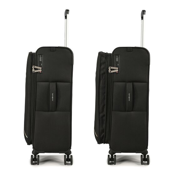 Samsonite Base Breeze 4 roulettes Trolley 67 cm avec soufflet d'extension