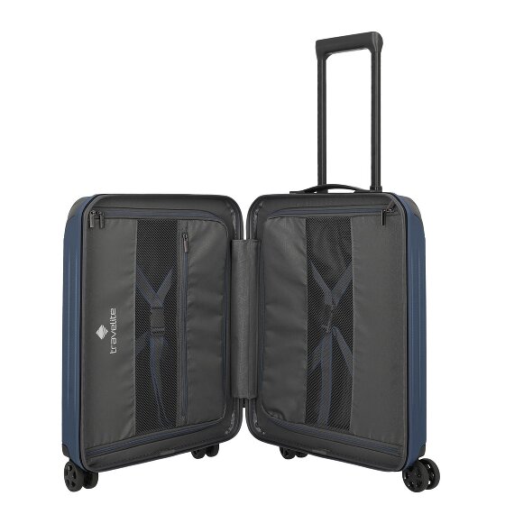 Travelite Dynamiic 4 roulettes Trolley de cabine 55 cm avec soufflet d'extension