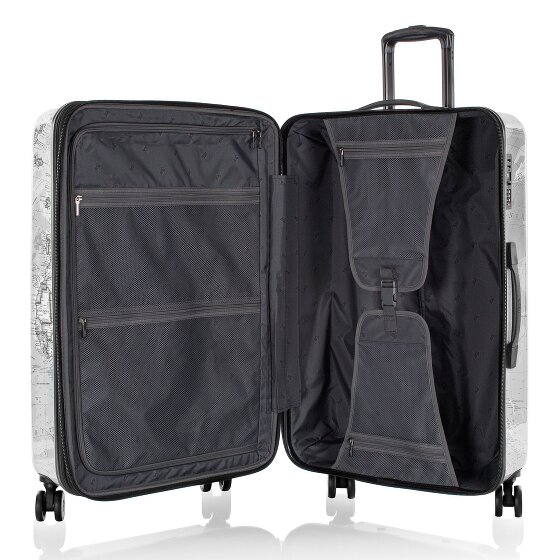 Heys Fashion 4 roulettes Trolley L 76 cm avec soufflet d'extension