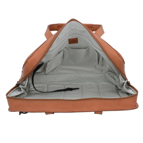 Jost Futura Porte-documents en cuir 38 cm Compartiment pour ordinateur portable