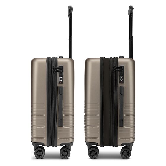camel active Hanoi 4 roues Valise cabine S 55 cm avec soufflet d'extension