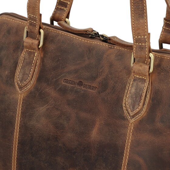 Greenburry Vintage Sac de shopper Cuir 37 cm Compartiment pour ordinateur portable