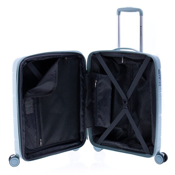 Gladiator 0800 4 roulettes Trolley 55 cm avec soufflet d'extension