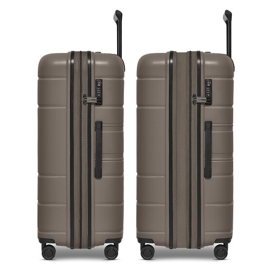 Redolz Essentials 11 4 roues Valise cabine 76 cm avec soufflet d'extension