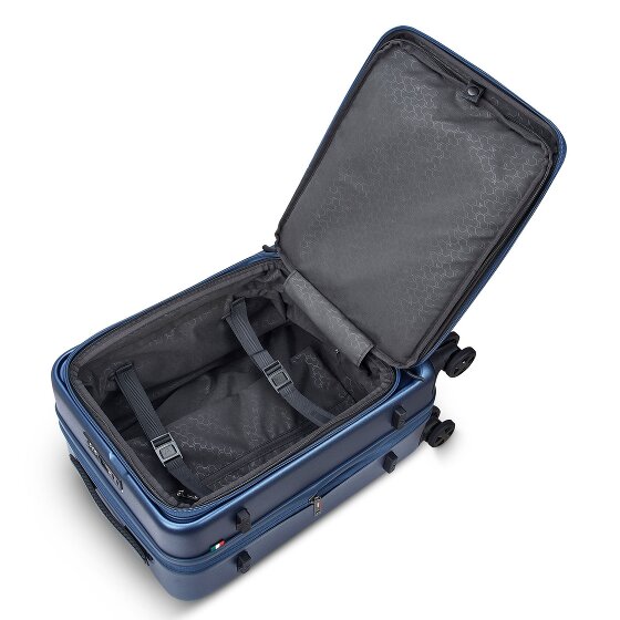Roncato Florence 4-roues trolley cabine 55 cm avec soufflet d'extension compartiment ordinateur portable