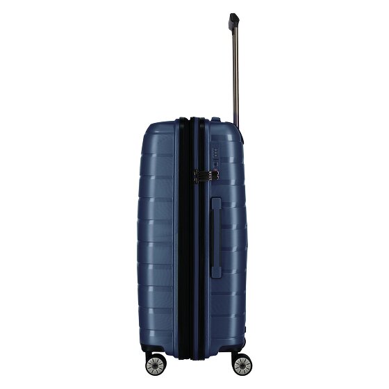 Travelite Air Base 4 roues Valise cabine 67 cm avec soufflet d'extension