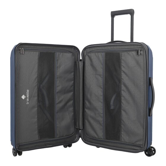 Travelite Dynamiic 4 roulettes Trolley 66 cm avec soufflet d'extension
