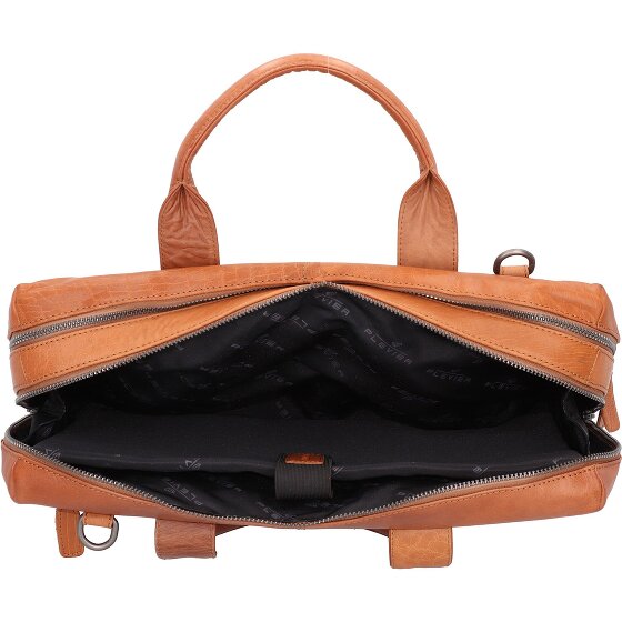 Plevier Rock Flint Porte-documents Protection RFID Cuir 41 cm Compartiment pour ordinateur portable