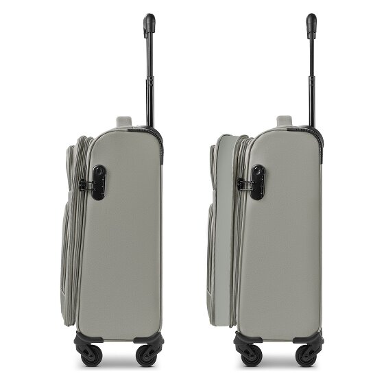 Smartbox Edition 04 4 roues Valise cabine 55 cm avec soufflet d'extension
