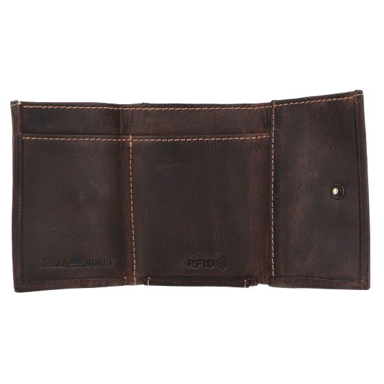Greenburry Tornado Porte-monnaie Protection RFID Cuir 9.5 cm