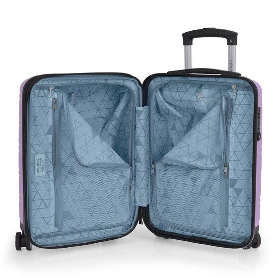 Gabol Uyiko 4 roulettes Trolley de cabine 54 cm avec soufflet d'extension