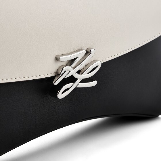 Karl Lagerfeld Autograph Sac à main Cuir véritable 35.5 cm