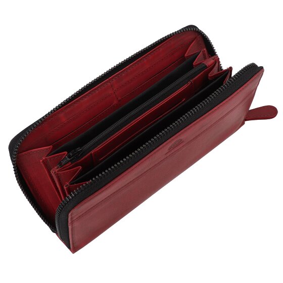 Greenburry Destressed Porte-monnaie Protection RFID Cuir 19 cm