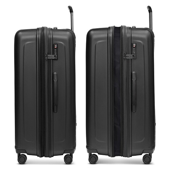 Redolz Essentials 14 4 roulettes Trolley L 77 cm avec soufflet d'extension