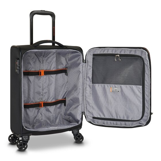 Roncato Metropolitan 4 roulettes Trolley de cabine 55 cm avec soufflet d'extension