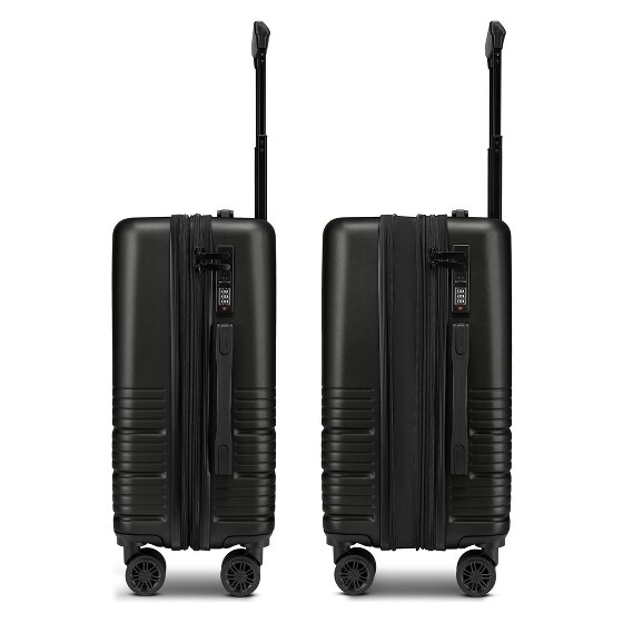 camel active Hanoi 4 roues Valise cabine S 55 cm avec soufflet d'extension