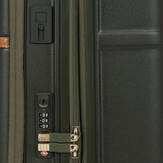 Bric's Bellagio 4 roulettes Trolley de cabine 55 cm avec soufflet d'extension