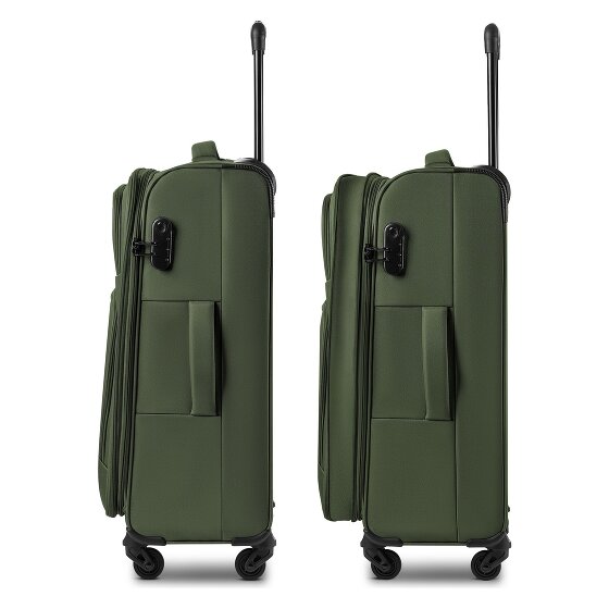 Smartbox Edition 04 4 roues Valise cabine 67 cm avec soufflet d'extension