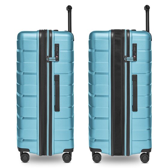 Bergpfeil Travel 4-roll Trolley L 75 cm avec soufflet d'extension