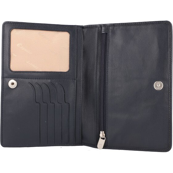 Esquire Helena Clutch Porte-monnaie RFID en cuir 17,5 cm