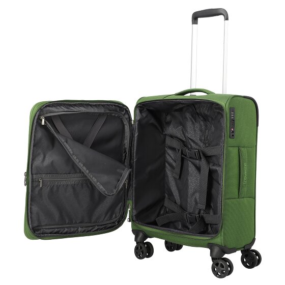 Travelite Cubis 4 roues Valise cabine S 55 cm avec soufflet d'extension
