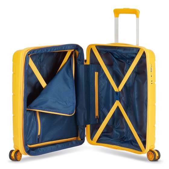 MODO by Roncato Starlight 3.0 4 roulettes Trolley de cabine 55 cm avec soufflet d'extension