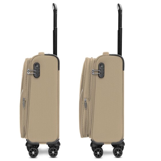 Stratic taska 4-roues trolley cabine S 55 cm avec soufflet d'extension