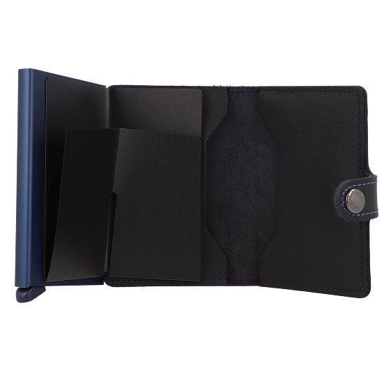 Secrid Miniwallet Étui pour cartes de crédit Protection RFID Cuir véritable 6.5 cm