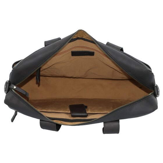 Burkely Vintage River Porte-documents en cuir 41 cm Compartiment pour ordinateur portable