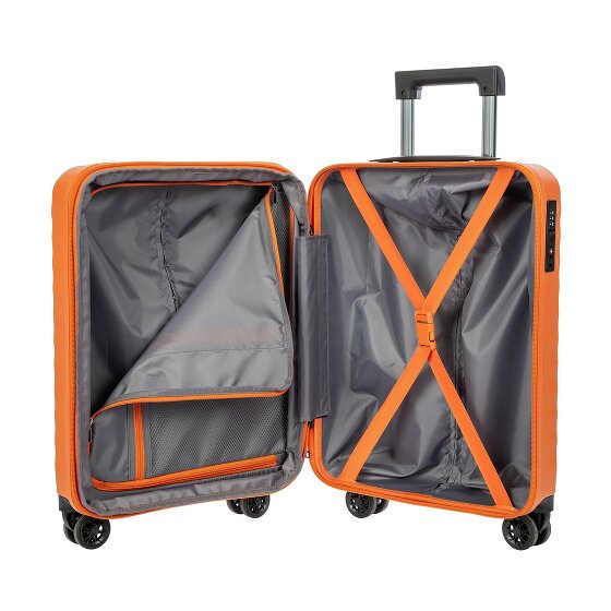 Bric's Nausicaa 4 roues Valise cabine 55 cm avec soufflet d'extension