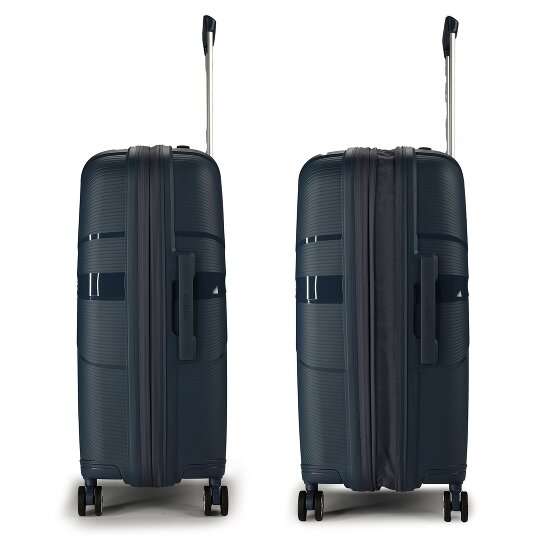 American Tourister Starvibe 4 roulettes Trolley 67 cm avec soufflet d'extension