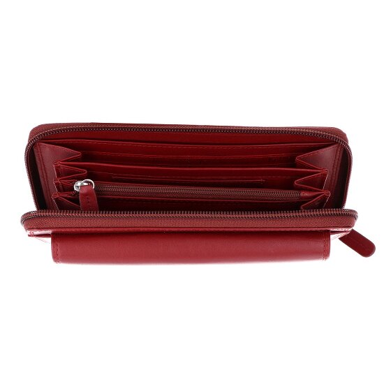 Golden Head Polo Porte-monnaie Protection RFID Cuir véritable 19.5 cm
