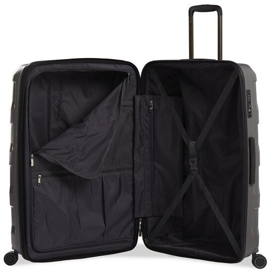 Stratic Straw + 4 roues Valise cabine 75 cm avec soufflet d'extension
