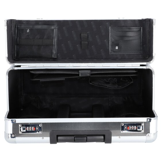Alumaxx Valise de pilote à 2 roulettes 48 cm, compartiment pour ordinateur portable