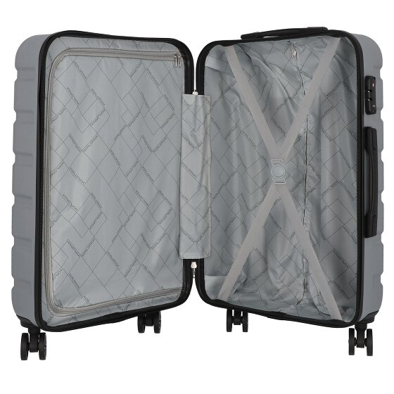 Worldpack Phoenix 4 roulettes Set de valises 3 pièces