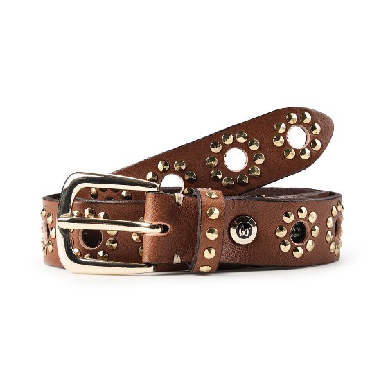 b.belt Ceinture à rivets Cuir véritable