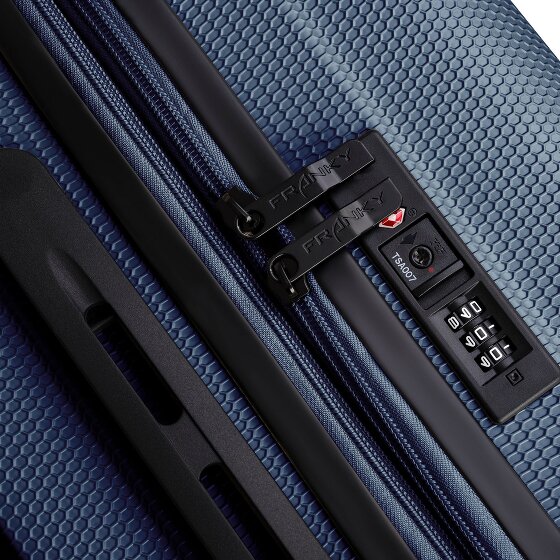 Franky Munich 4.0 Set de valises à 4 roulettes 3 pièces avec soufflet extensible