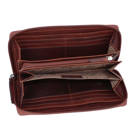 Esquire Porte-monnaie Esquire Dallas en cuir 19 cm