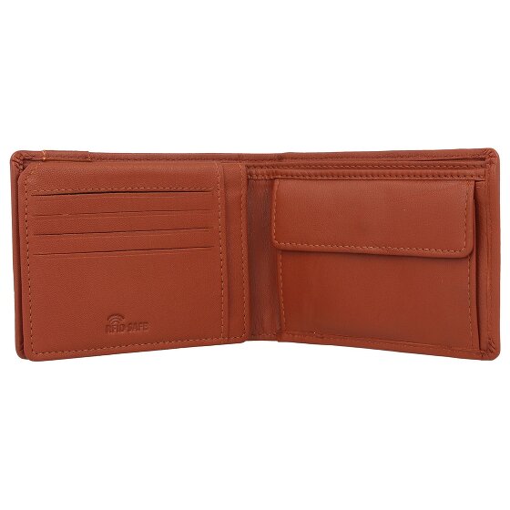 mano Don Leonardo Porte-monnaie RFID cuir 12 cm