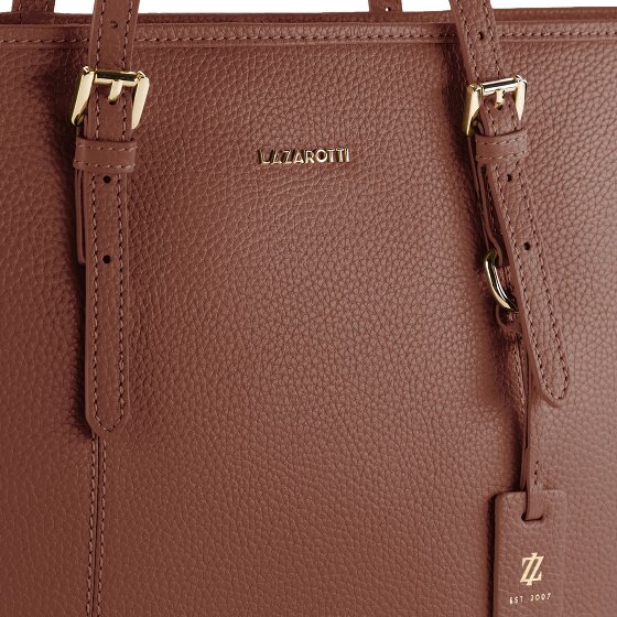 Lazarotti Sac de shopper Bologna en cuir XL, 35 cm