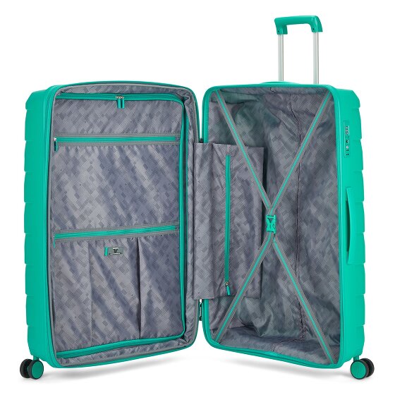 Roncato Skyline 2.0 4 roues Valise cabine 79 cm avec soufflet d'extension