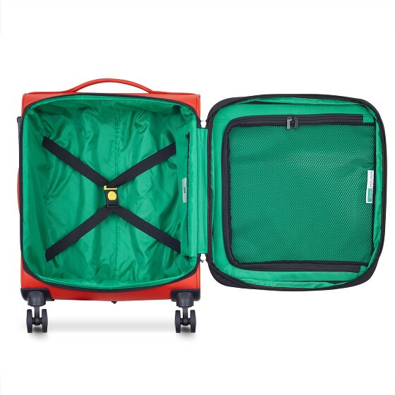 Delsey Paris x Colors Benetton Color Block 4 roues trolley cabine 55 cm avec soufflet d'extension