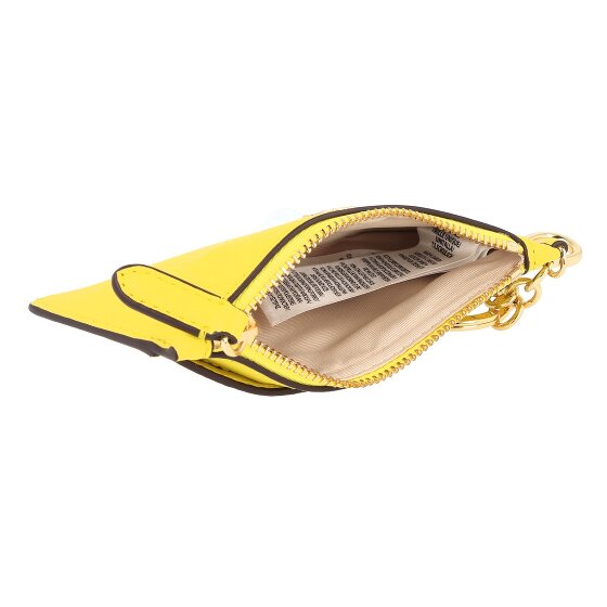 Lauren Ralph Lauren Zip Card Étui à clés Cuir véritable 13 cm