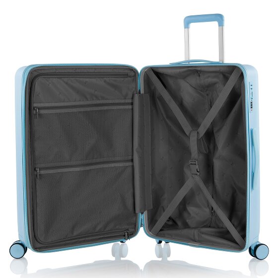 Heys Pastel 4 roulettes Set de valises 3 pièces avec soufflet d'extension