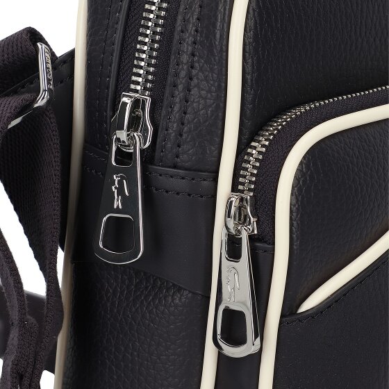 Lacoste Angy Sac à bandoulière Cuir véritable 14 cm