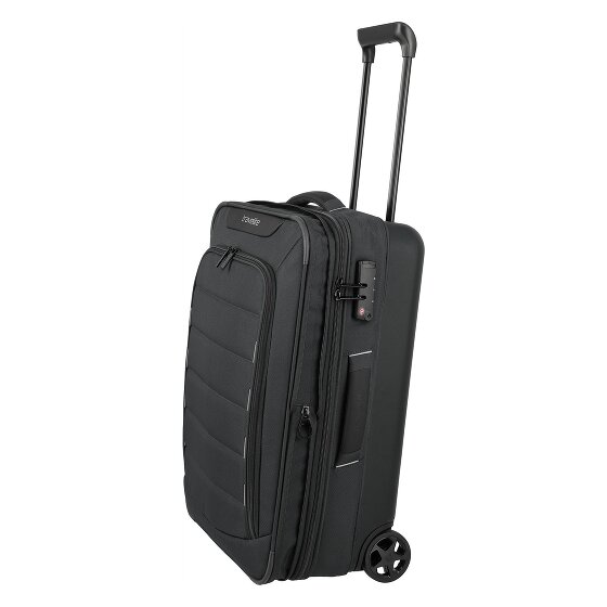 Travelite Skaii 2 roues Valise cabine 55 cm '"avec soufflet d''extension"'