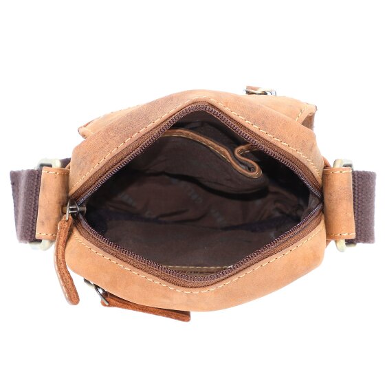 Greenburry Vintage Travel 2 Sac à bandoulière en cuir 15 cm