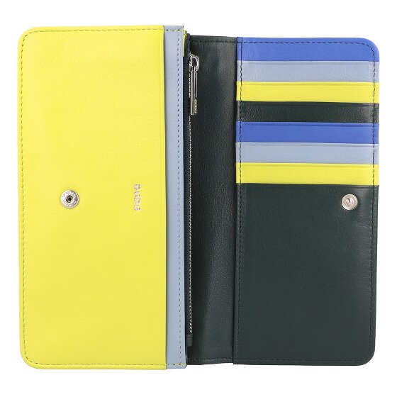 DuDu Porte-monnaie RFID en cuir 17,5 cm