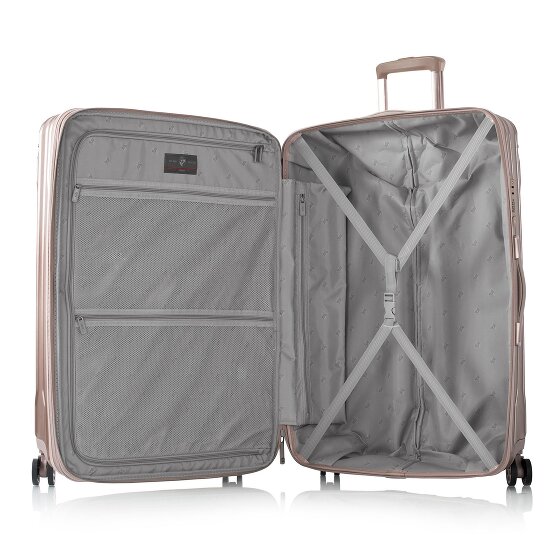 Heys Xtrak 4 roulettes Trolley L 76 cm avec soufflet d'extension