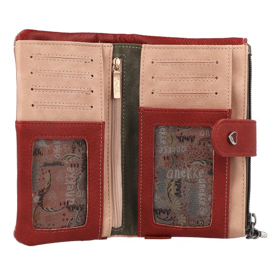 Anekke Peace & Love Porte-monnaie Protection RFID 17.5 cm